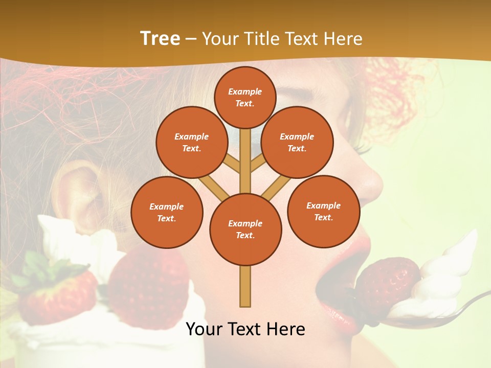 Fruit Berry Smile PowerPoint Template