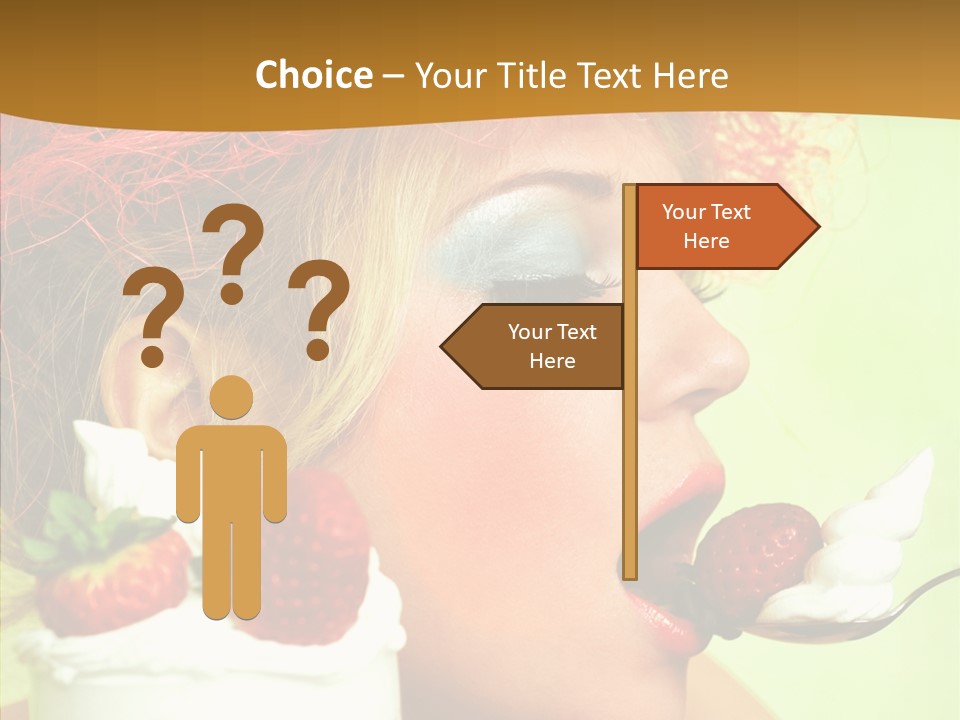 Fruit Berry Smile PowerPoint Template