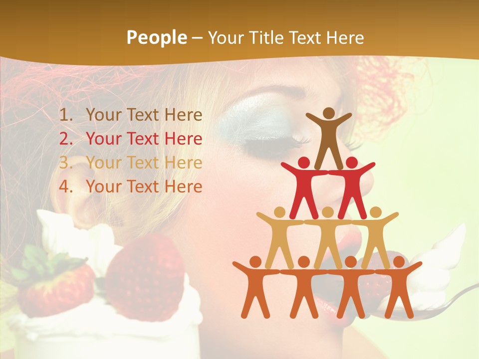 Fruit Berry Smile PowerPoint Template