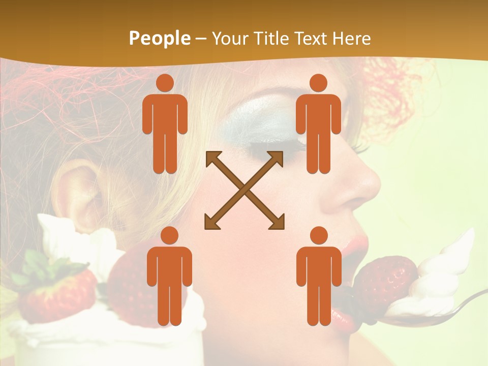 Fruit Berry Smile PowerPoint Template