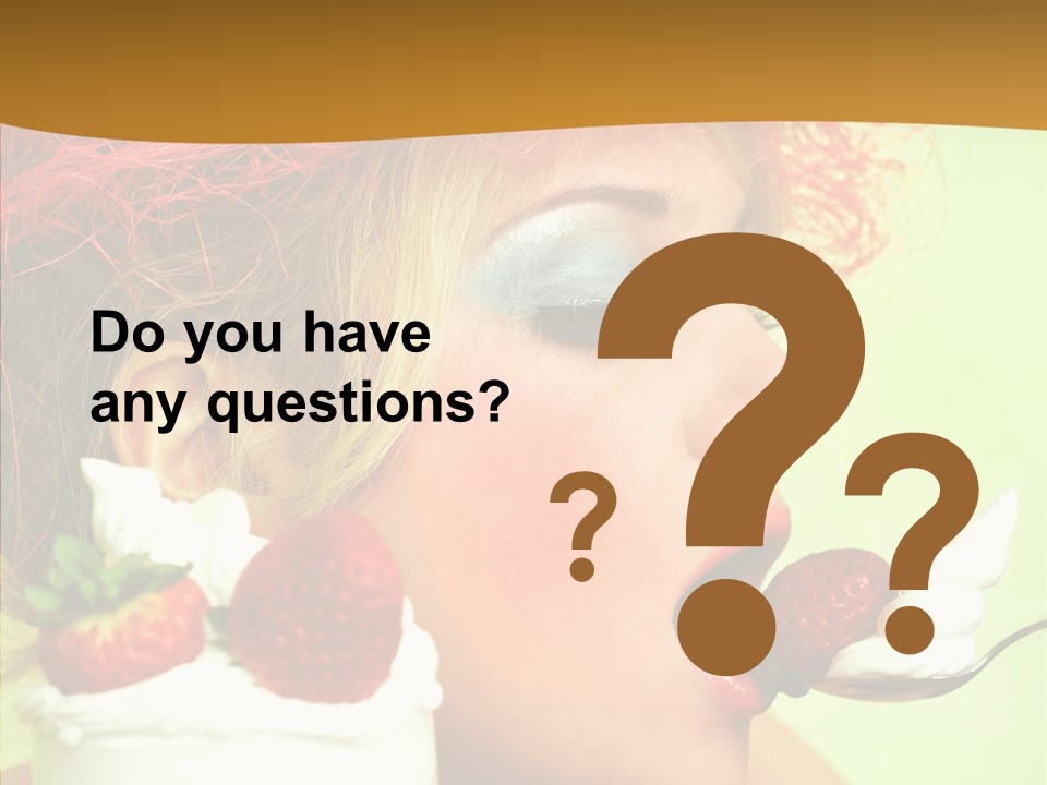 Fruit Berry Smile PowerPoint Template