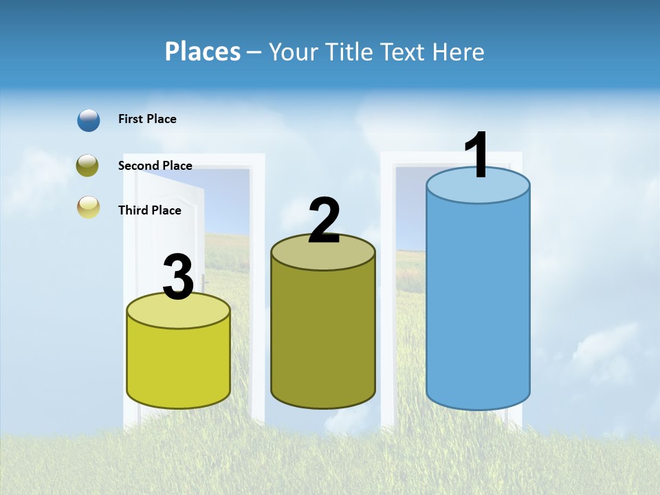 Real White Gold PowerPoint Template