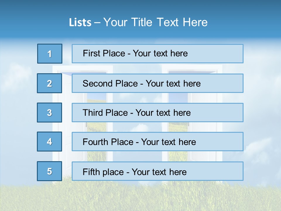 Real White Gold PowerPoint Template