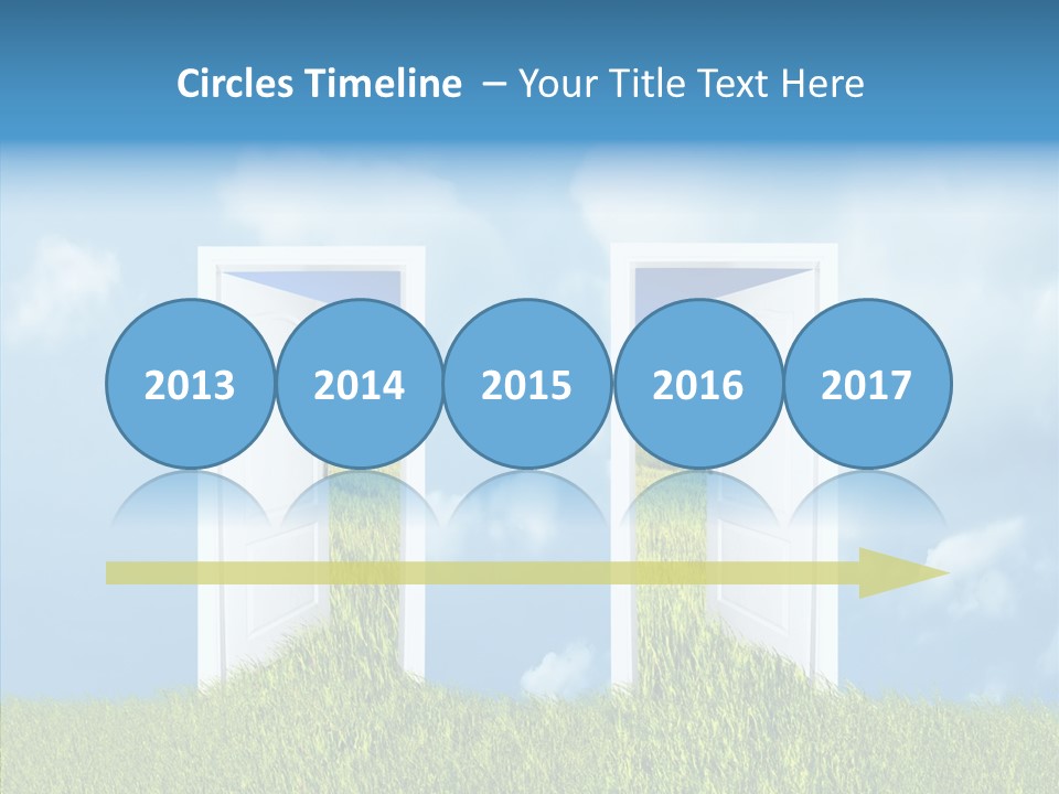 Real White Gold PowerPoint Template