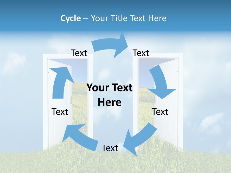 Real White Gold PowerPoint Template