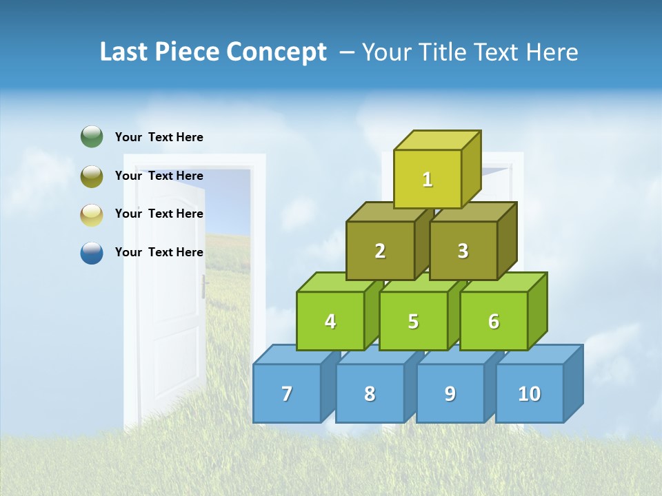 Real White Gold PowerPoint Template