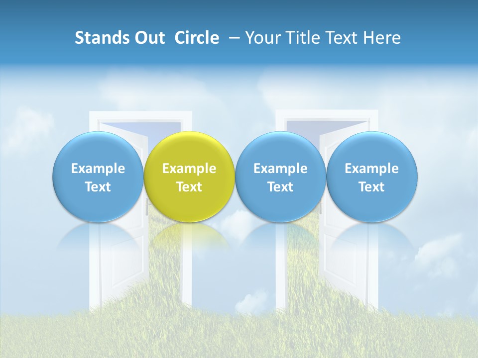 Real White Gold PowerPoint Template