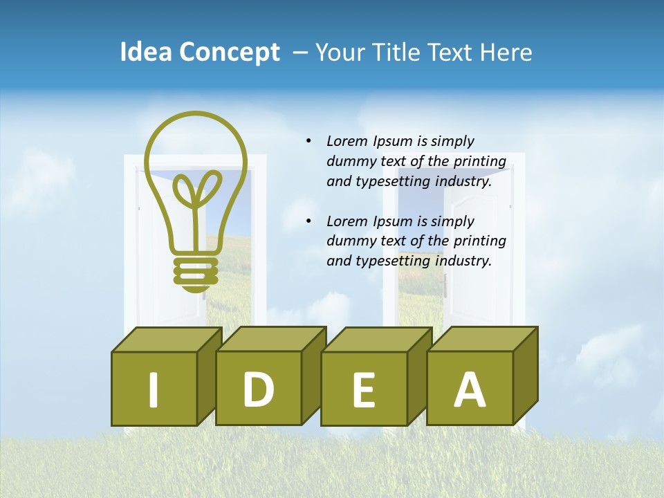 Real White Gold PowerPoint Template