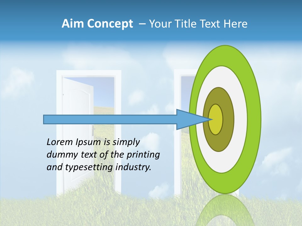 Real White Gold PowerPoint Template