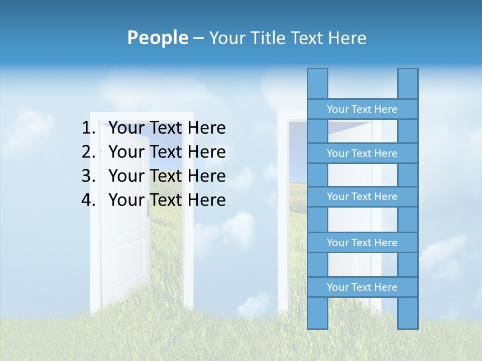 Real White Gold PowerPoint Template