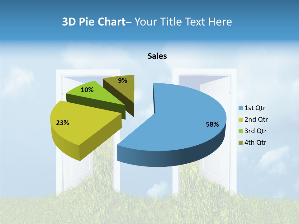 Real White Gold PowerPoint Template