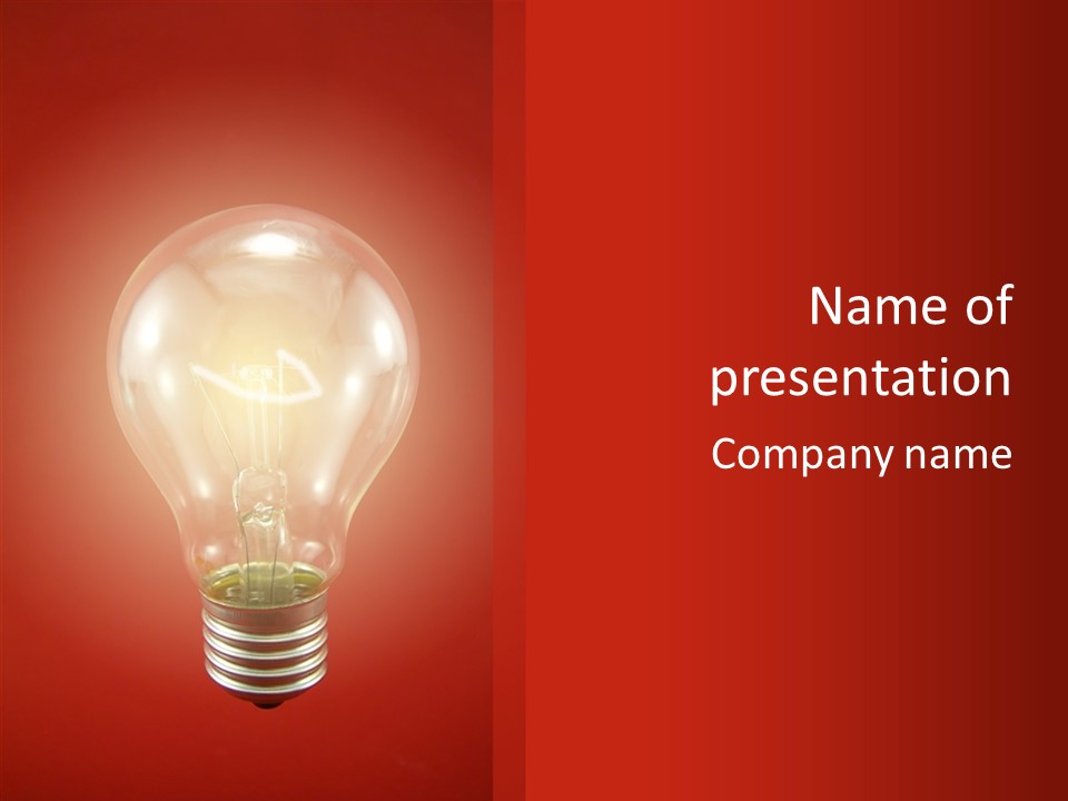 Idea Mind Figurative PowerPoint Template