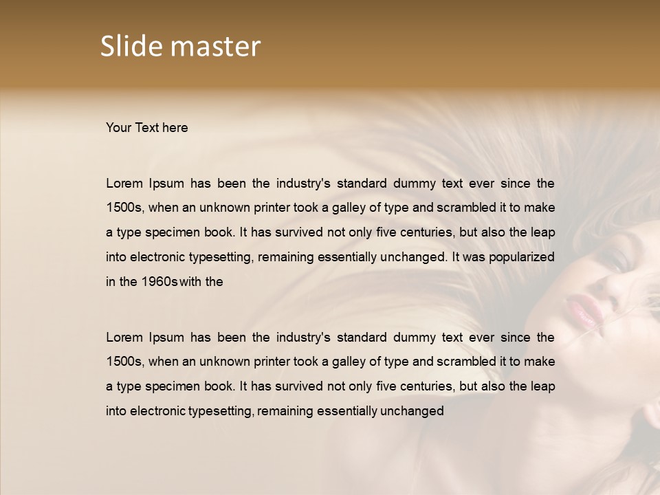 Flip Lovely Young PowerPoint Template