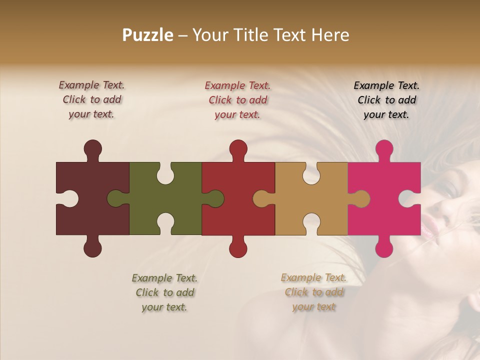 Flip Lovely Young PowerPoint Template