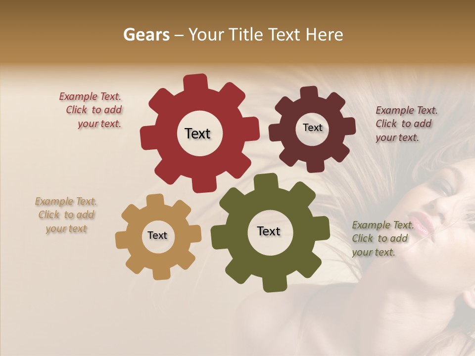 Flip Lovely Young PowerPoint Template