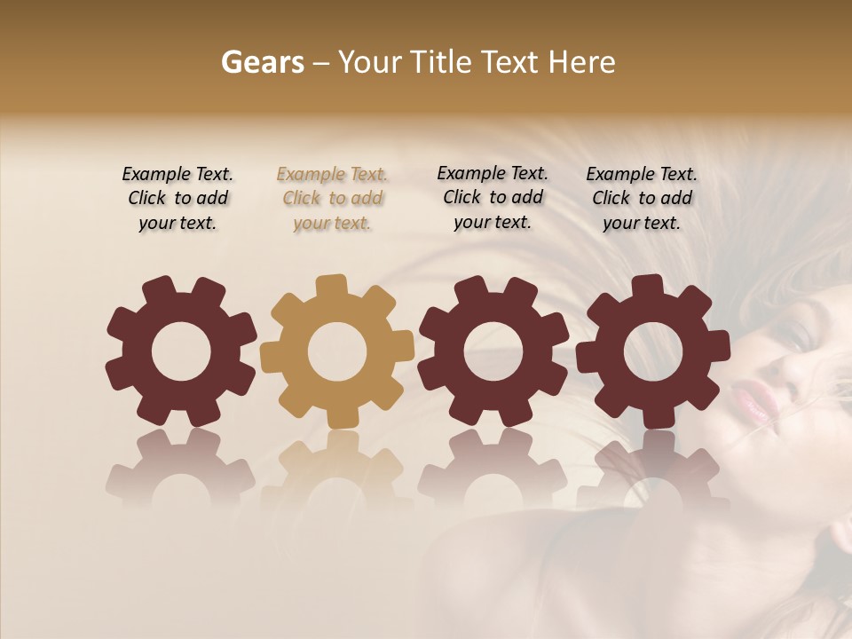 Flip Lovely Young PowerPoint Template