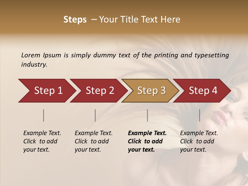 Flip Lovely Young PowerPoint Template