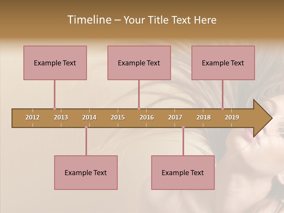 Flip Lovely Young PowerPoint Template