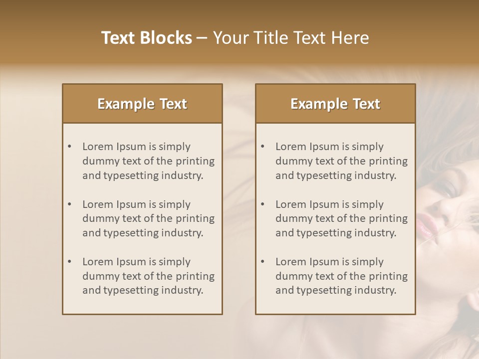Flip Lovely Young PowerPoint Template