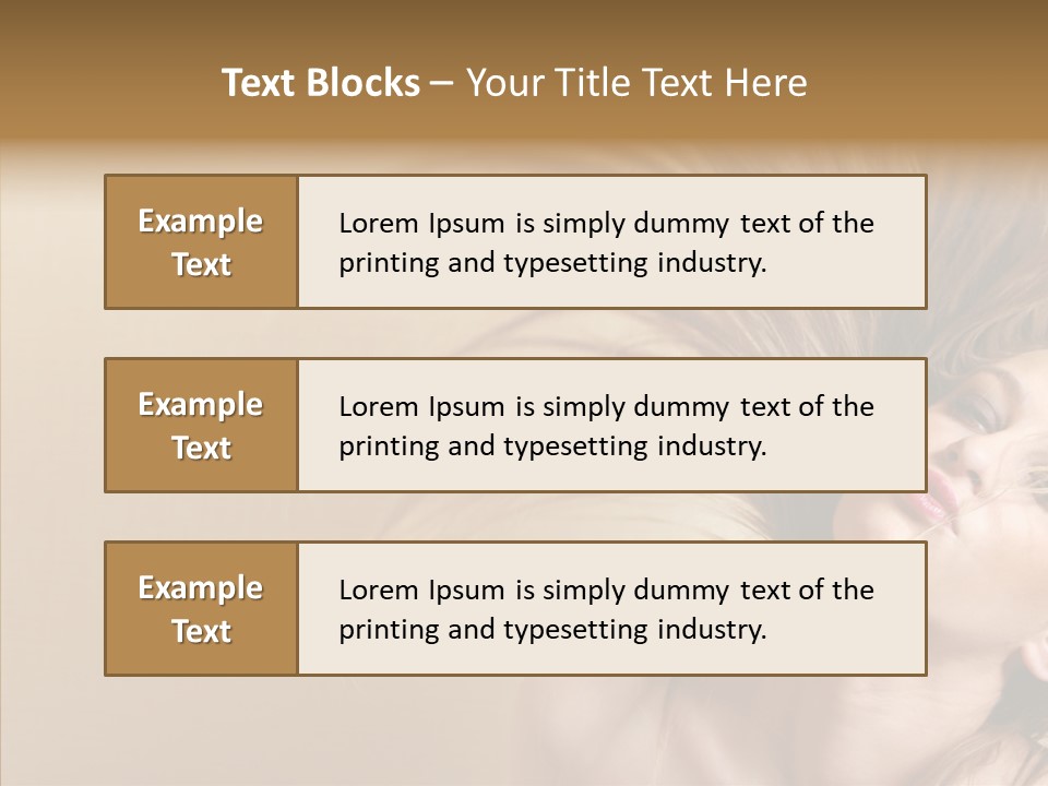 Flip Lovely Young PowerPoint Template