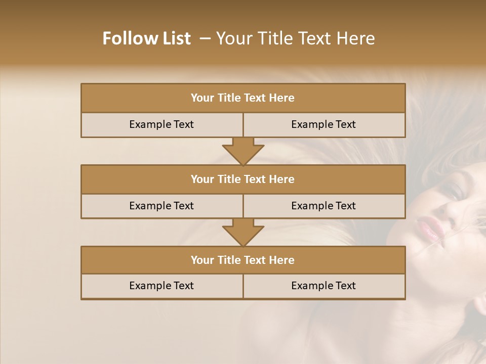 Flip Lovely Young PowerPoint Template