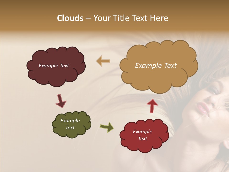 Flip Lovely Young PowerPoint Template