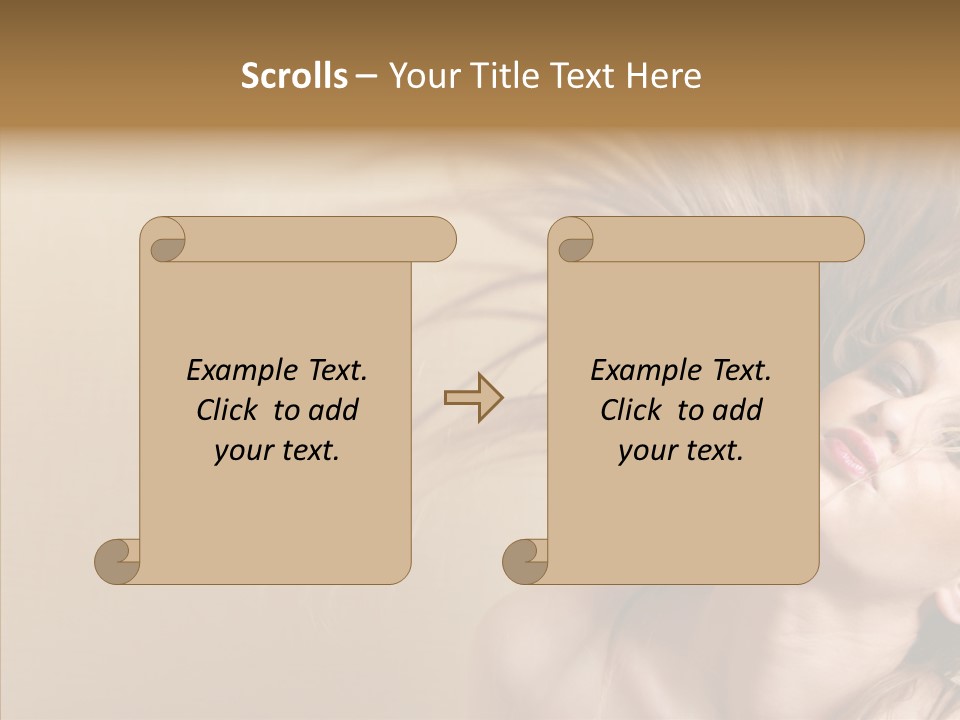 Flip Lovely Young PowerPoint Template
