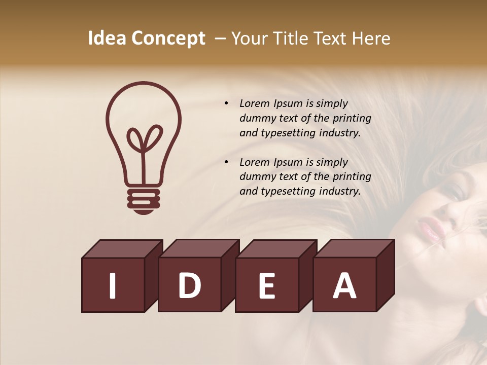 Flip Lovely Young PowerPoint Template