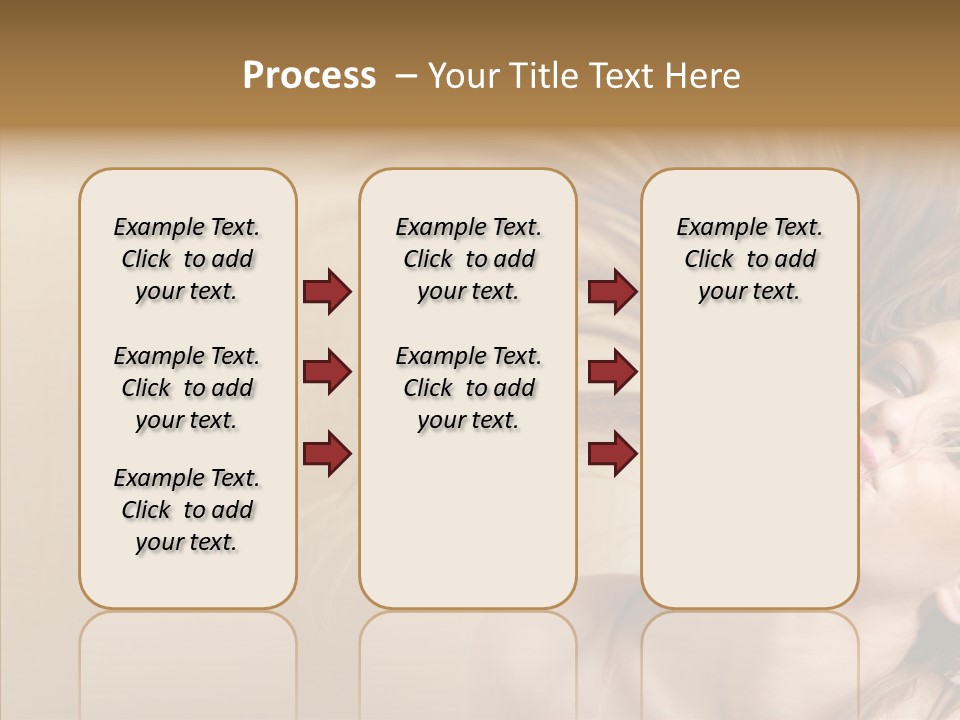 Flip Lovely Young PowerPoint Template