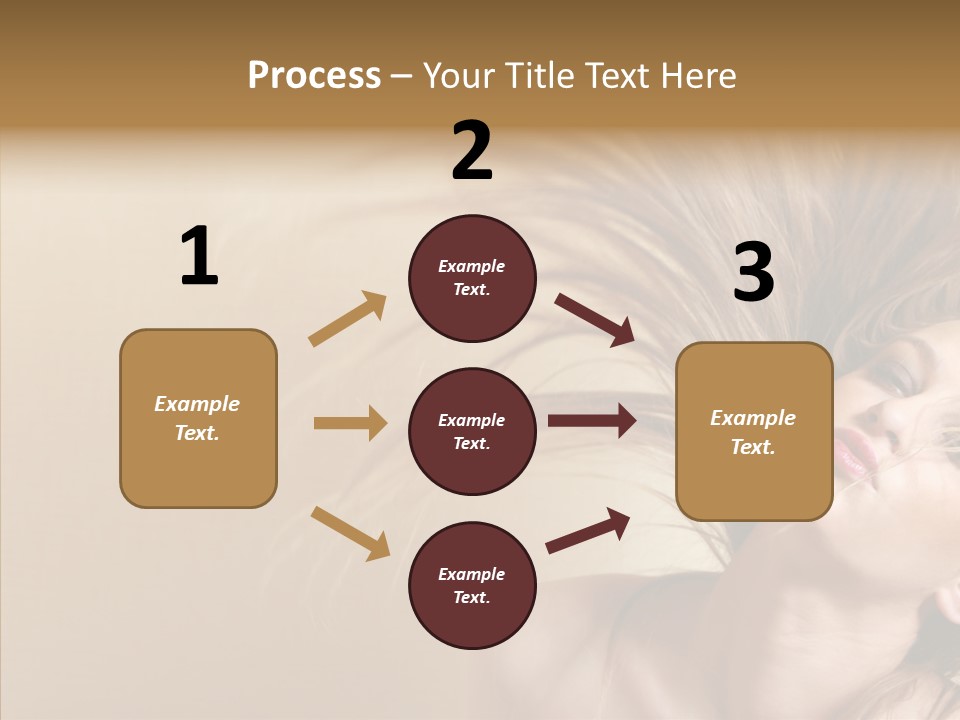Flip Lovely Young PowerPoint Template