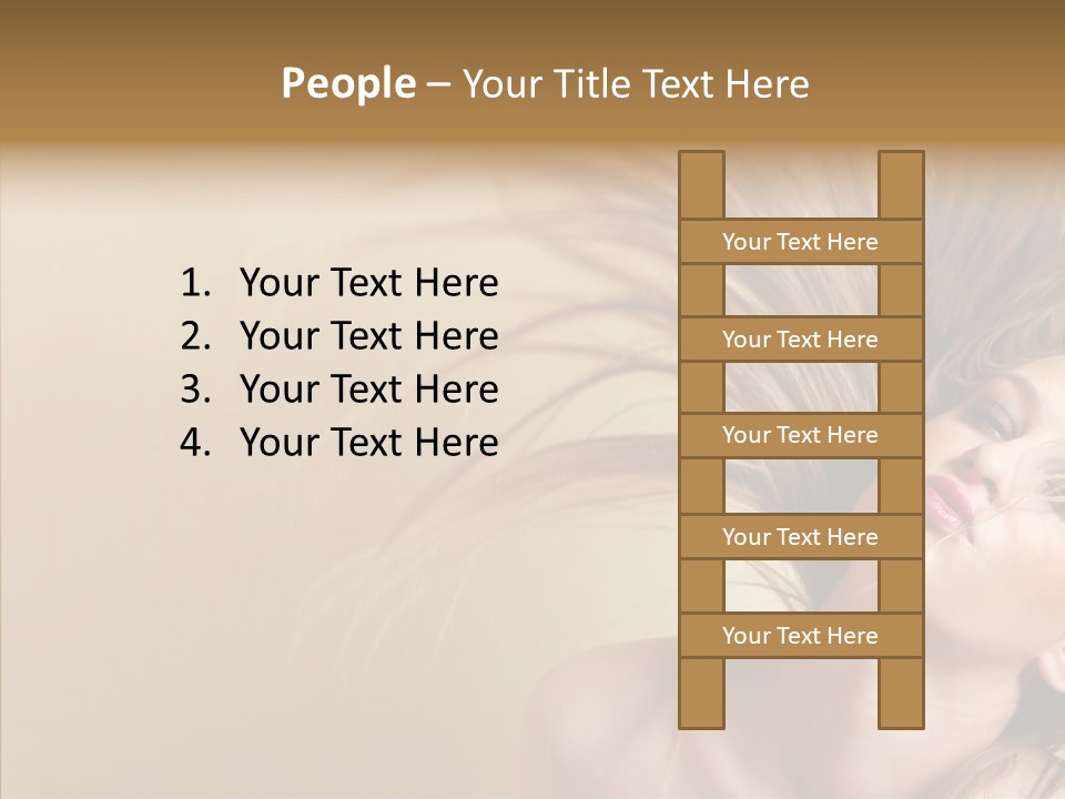 Flip Lovely Young PowerPoint Template