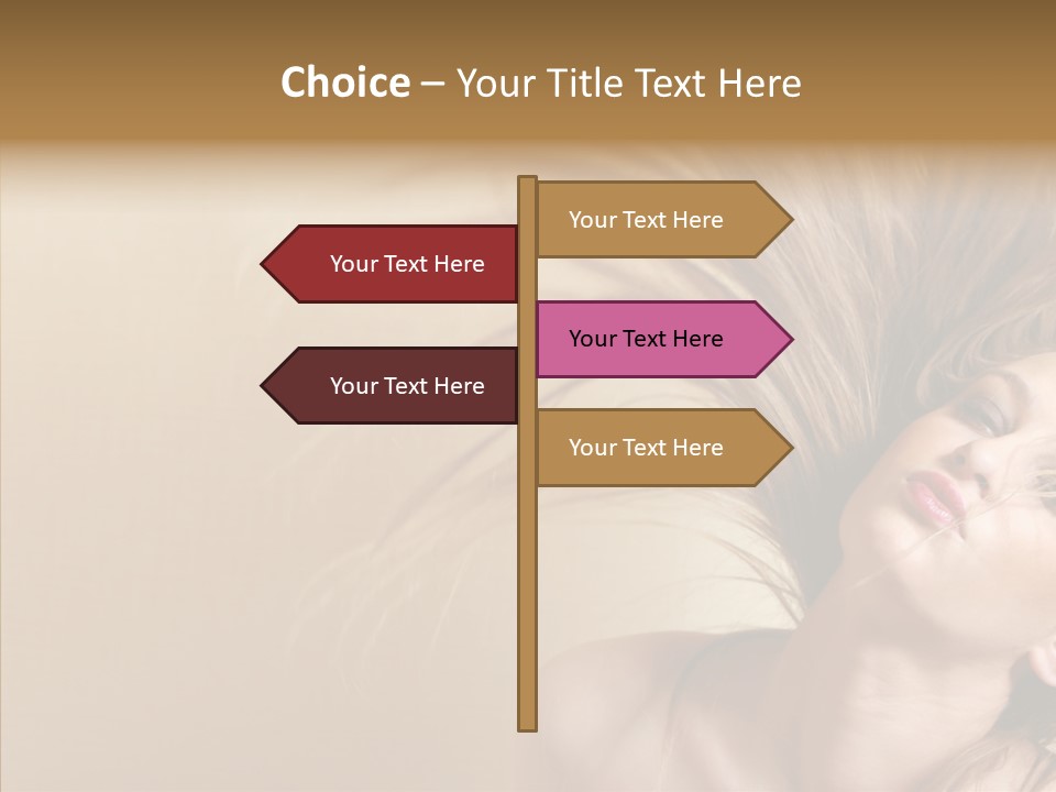 Flip Lovely Young PowerPoint Template
