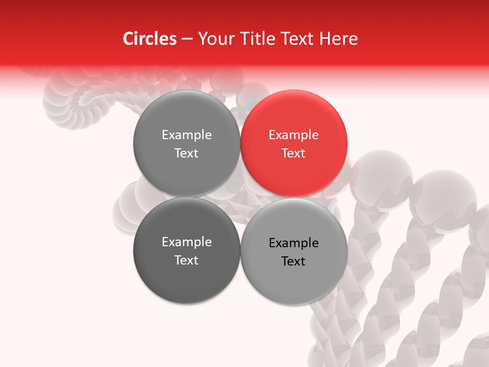 Backgrounds Nature Dna PowerPoint Template