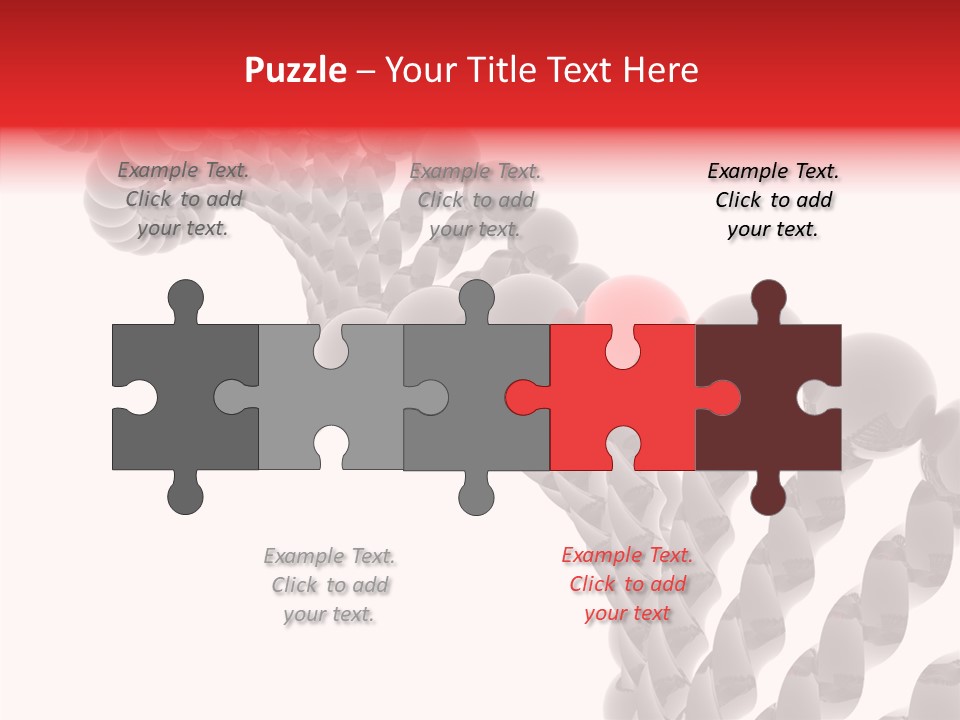 Backgrounds Nature Dna PowerPoint Template