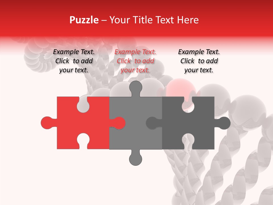 Backgrounds Nature Dna PowerPoint Template