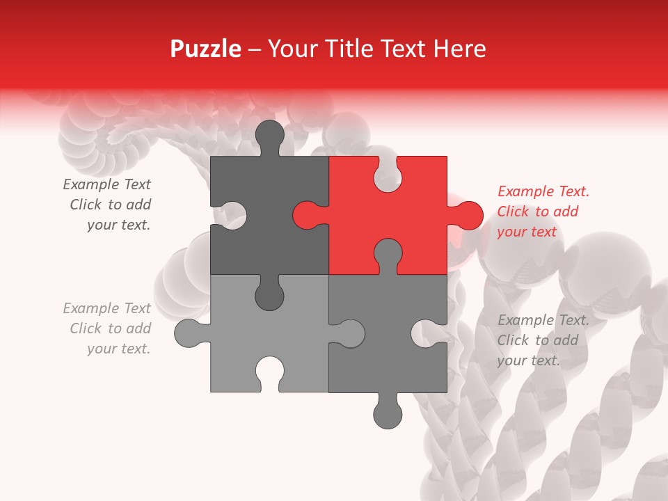 Backgrounds Nature Dna PowerPoint Template