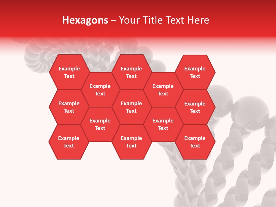 Backgrounds Nature Dna PowerPoint Template