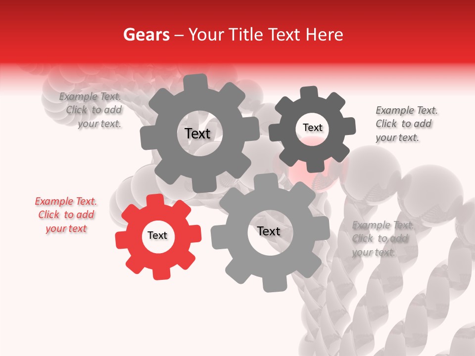 Backgrounds Nature Dna PowerPoint Template