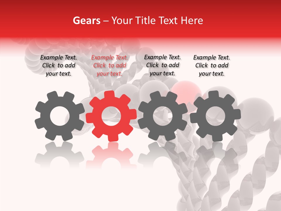 Backgrounds Nature Dna PowerPoint Template