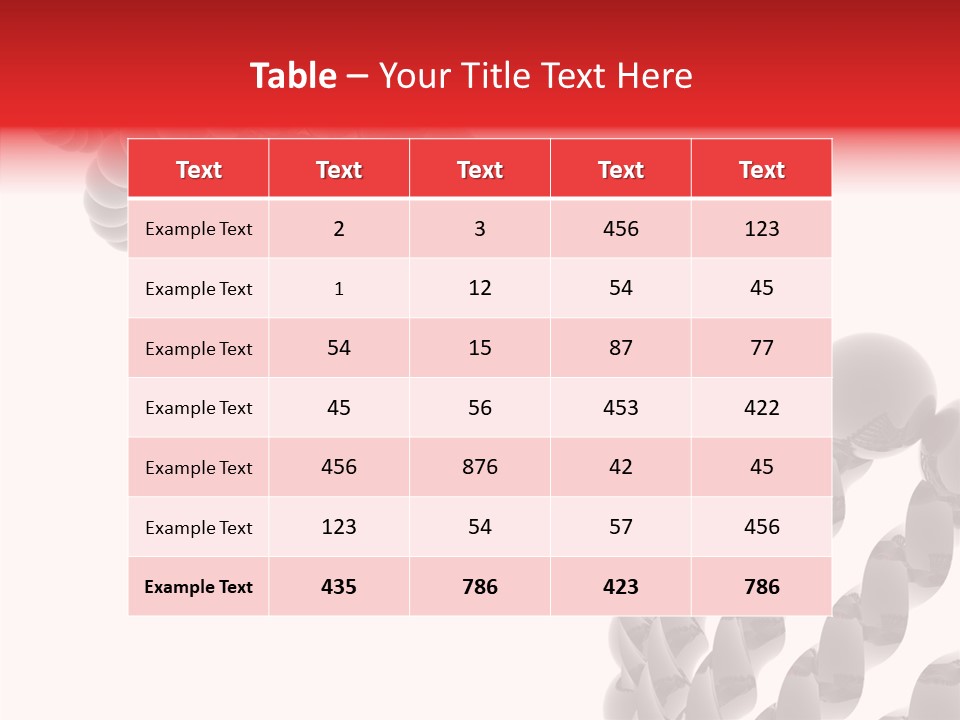 Backgrounds Nature Dna PowerPoint Template