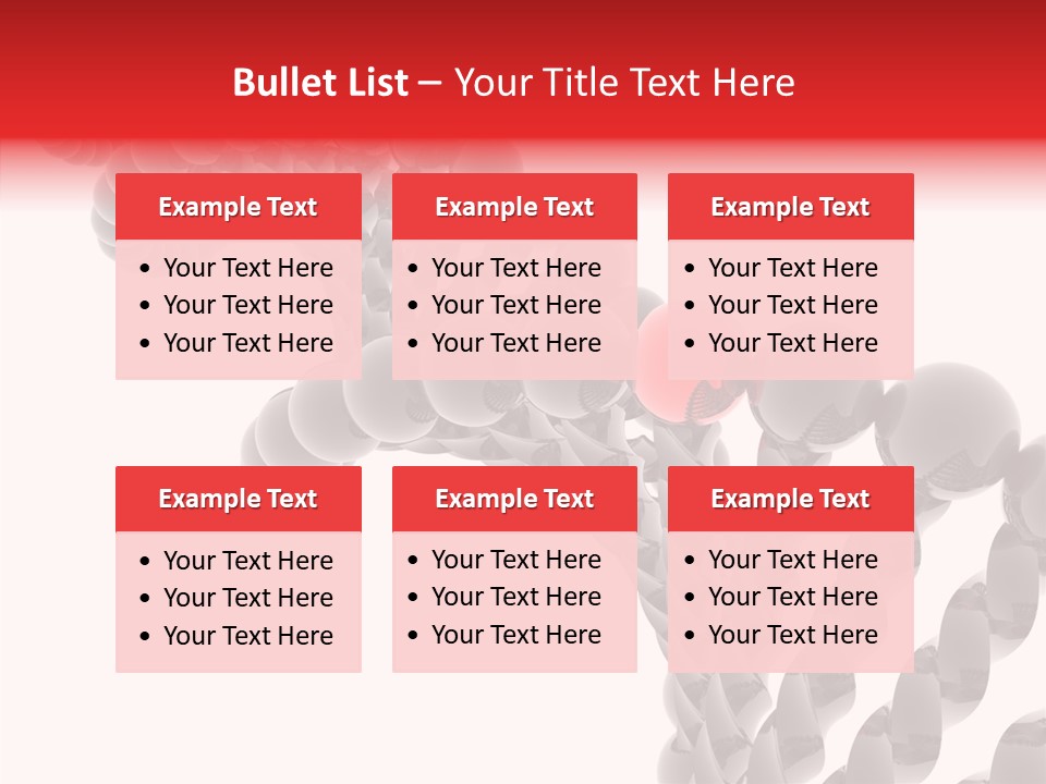 Backgrounds Nature Dna PowerPoint Template