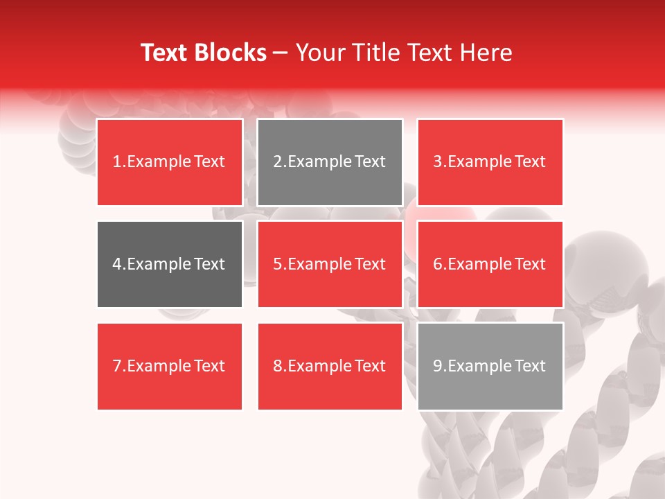 Backgrounds Nature Dna PowerPoint Template