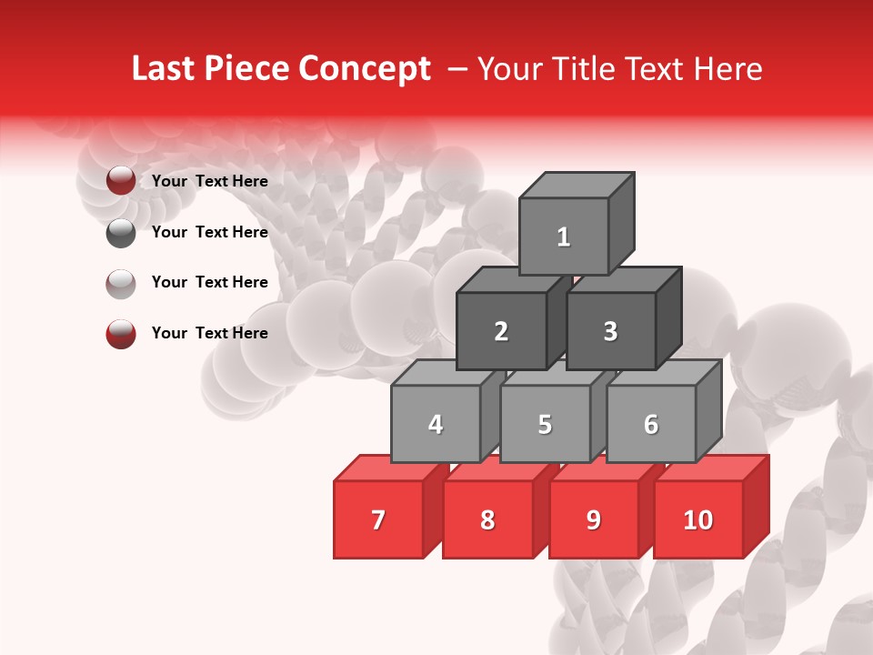 Backgrounds Nature Dna PowerPoint Template