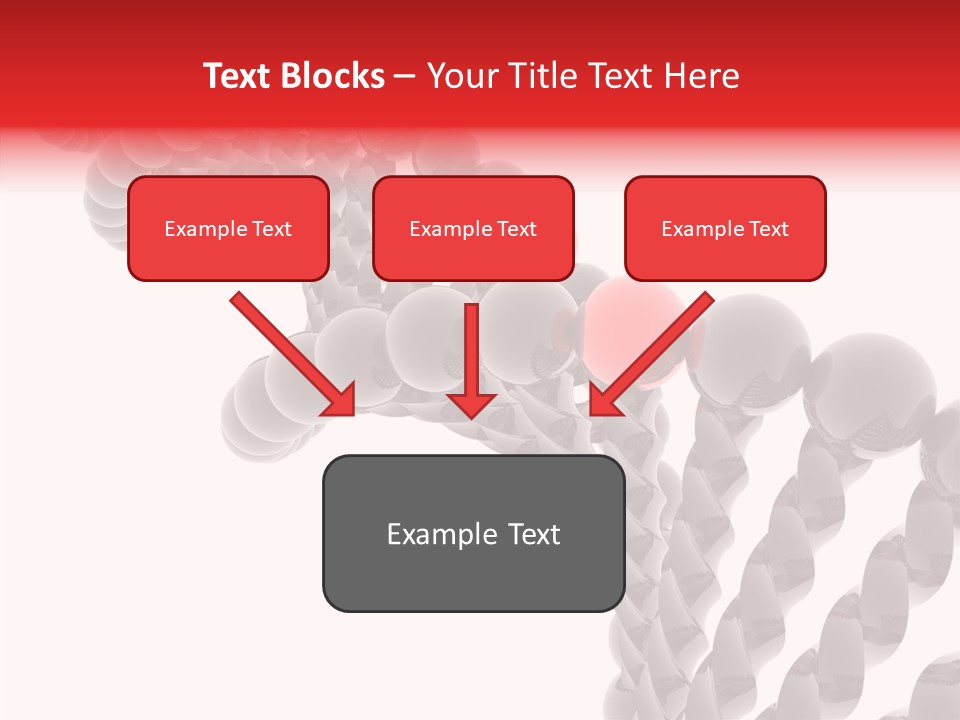 Backgrounds Nature Dna PowerPoint Template