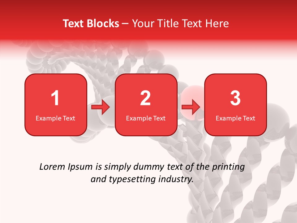 Backgrounds Nature Dna PowerPoint Template