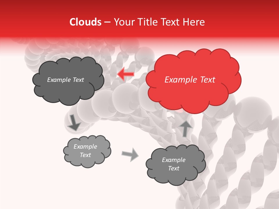Backgrounds Nature Dna PowerPoint Template
