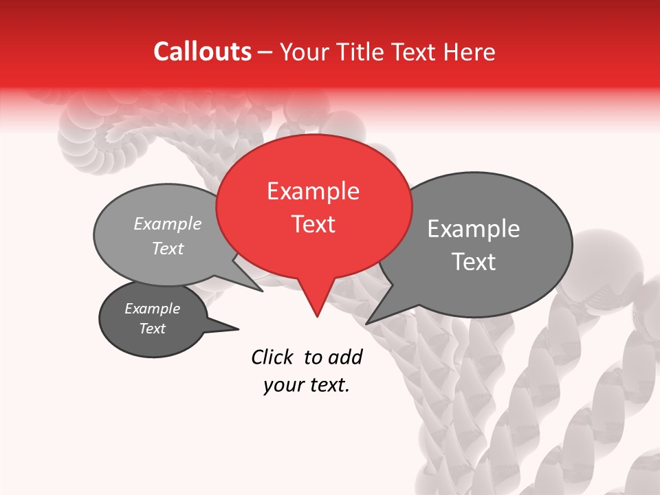 Backgrounds Nature Dna PowerPoint Template
