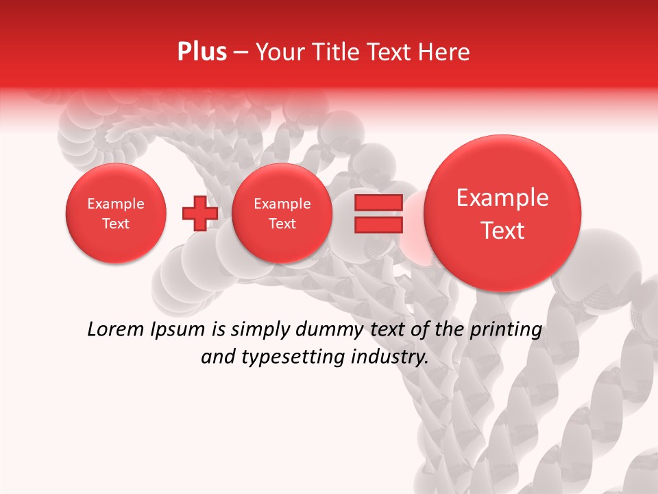 Backgrounds Nature Dna PowerPoint Template
