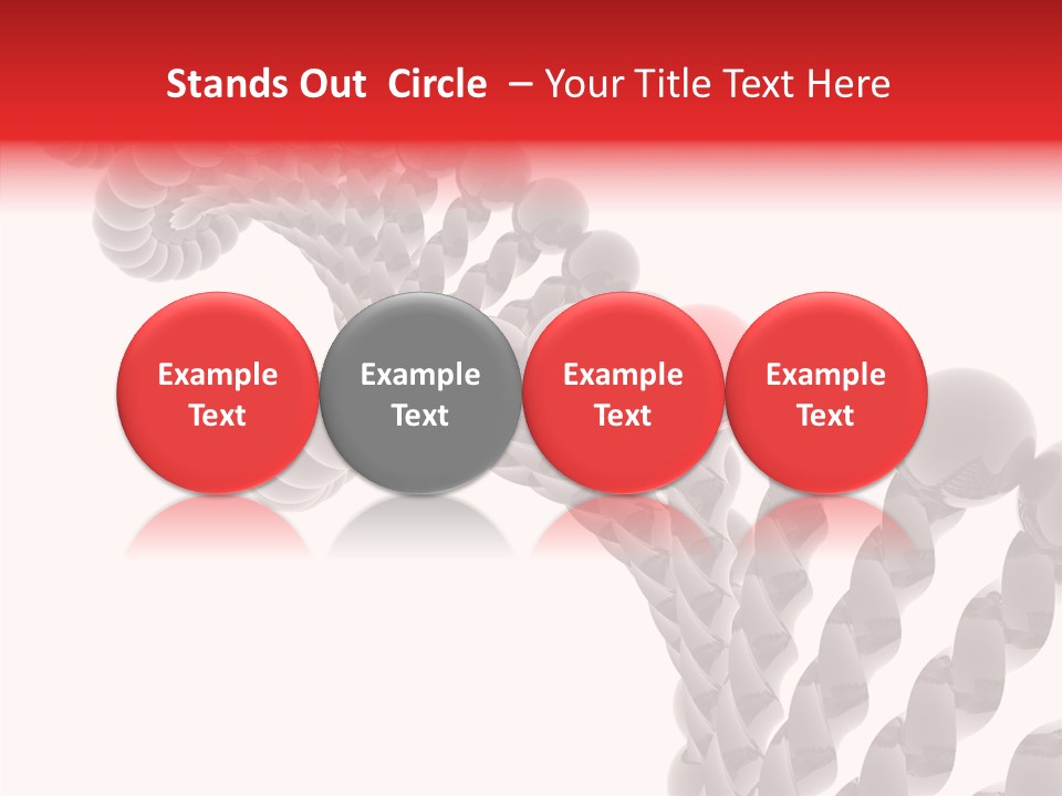 Backgrounds Nature Dna PowerPoint Template