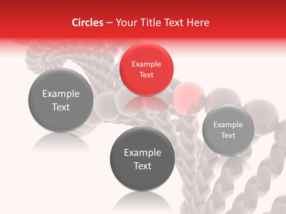 Backgrounds Nature Dna PowerPoint Template